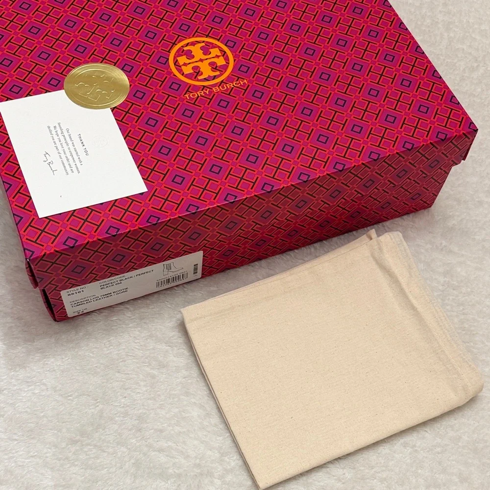 Tory Burch Carson Lug-Sole Ankle Boot